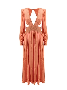 Patbo Braided Cut-Out Maxi Dress