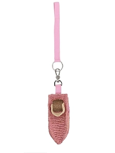 Patou Crochet Strap Keyring