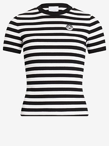Patou Ribbed Striped T-Shirt