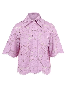 Patou Short-Sleeved Laced Shirt