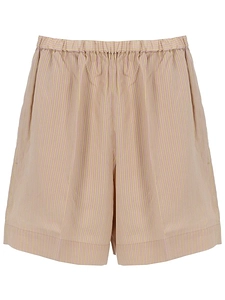 Patou Striped Relaxed Shorts