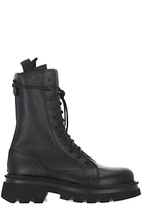 Patrizia Bonfanti Scorpio Lace-Up Combat Boots