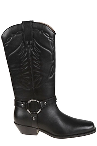 Patrizia Pepe Western Harness Boots