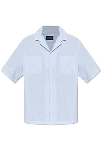 Paul Shark Short-Sleeved Striped Shirt