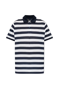 Paul & Shark Short-Sleeved Striped Polo Shirt
