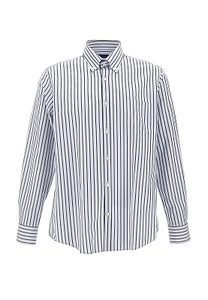Paul & Shark Striped Button-Down Shirt