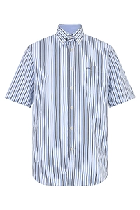 Paul & Shark Striped Button-Up Shirt