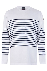 Paul & Shark Striped Crew Neck Sweater