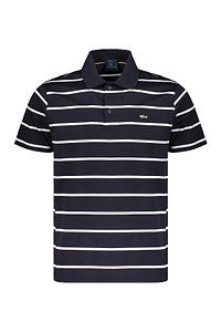 Paul & Shark Striped Cotton Polo Shirt