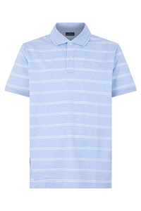 Paul & Shark Striped Logo Polo Shirt