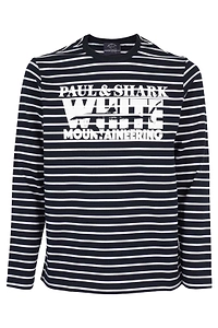 Paul & Shark Striped Long Sleeved T-Shirt