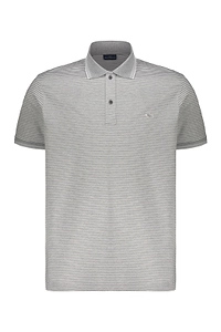 Paul & Shark Striped Short-Sleeve Polo Shirt