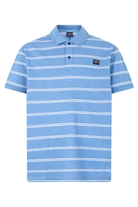 Paul & Shark Striped Short-Sleeve Polo Shirt