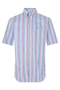 Paul & Shark Striped Short-Sleeve Shirt