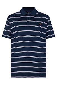 Paul & Shark Striped Short-Sleeved Polo Shirt