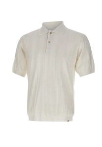 Paul & Shark Textured Knit Polo Shirt
