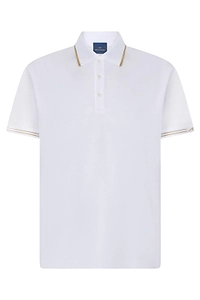 Paul & Shark Tipped Cotton Polo Shirt
