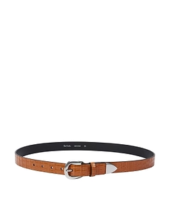 Paul Smith Embossed Buckle Belt
