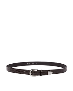 Paul Smith Embossed Metal-Tip Belt