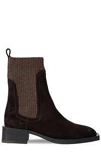 Paul Smith Knitted Panel Chelsea Boots