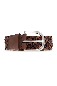 Paul Smith Leather Mixed Weave Belt