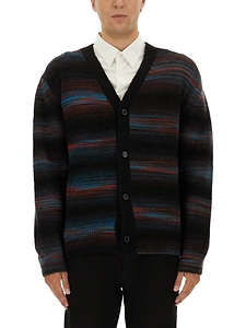 Paul Smith V-Neck Striped Cardigan