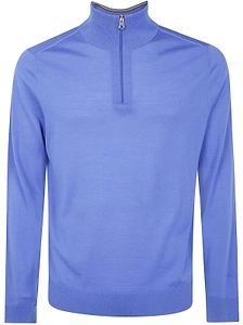 Paul Smith Zip-Neck Knitted Jumper