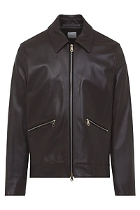 Paul Smith Zip-Up Leather Jacket