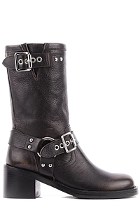 Paul Warmer Bikerette Double Buckled Boots