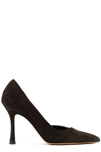 Paul Warmer Dorsay Pointed Toe Pumps