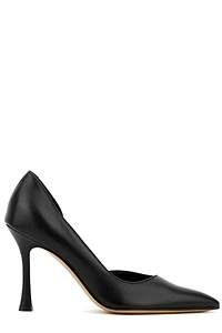 Paul Warmer Dorsay Pointed Toe Pumps