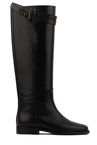 Paul Warmer Equestrian Double-Buckled Boots