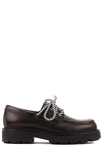 Paul Warmer Puck Almond Toe Lace-Up Shoes
