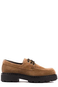 Paul Warmer Puck Round Toe Lace-Up Shoes