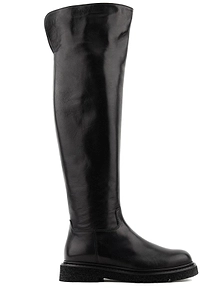 Paul Warmer Round Toe Knee Height Boots