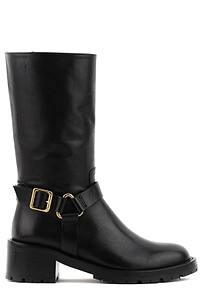 Paul Warmer The Biker Buckled Boots