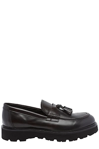 Pawelk's Tassel Platform Loafers