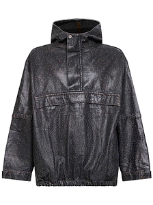 Pdf Oversized Hooded Printed Coat
