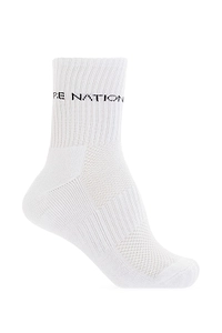 P.E Nation Logo Ribbed Socks