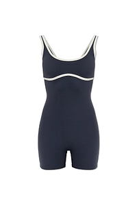 P.E Nation Solis Contrast-Trim Jumpsuit