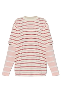P.E Nation Spark Striped Long Sleeve T-Shirt