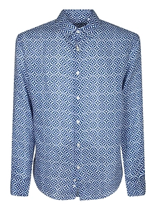 Peninsula Asinara Geometric Print Shirt
