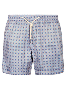 Peninsula Elastic Drawstring Swim Shorts