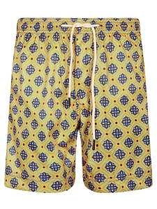Peninsula Pantelleria Geometric Swim Shorts