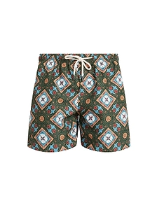 Peninsula Sea Clothing Printed Swim Shorts