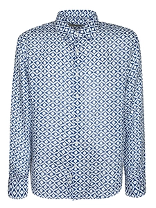 Peninsula Salina Geometric Print Shirt