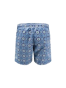Peninsula Sea Pattern Swim Shorts