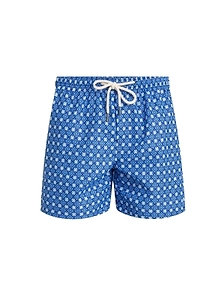 Peninsula Sea Print Swim Shorts