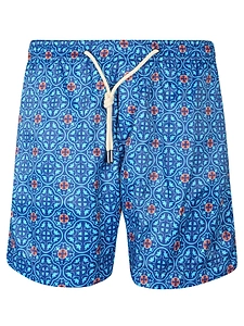 Peninsula Vendicari Geometric Swim Shorts