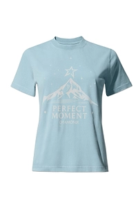 Perfect Moment Graphic Vintage-Effect T-Shirt